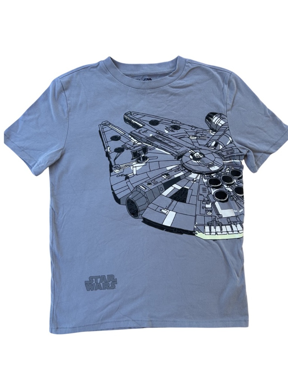 Glow in the Dark Millennium Falcon Tee - Kids XXL (14-16)